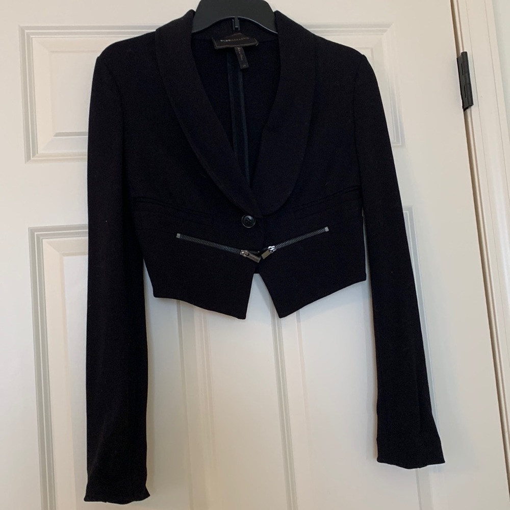 BCBG Black crop jacket